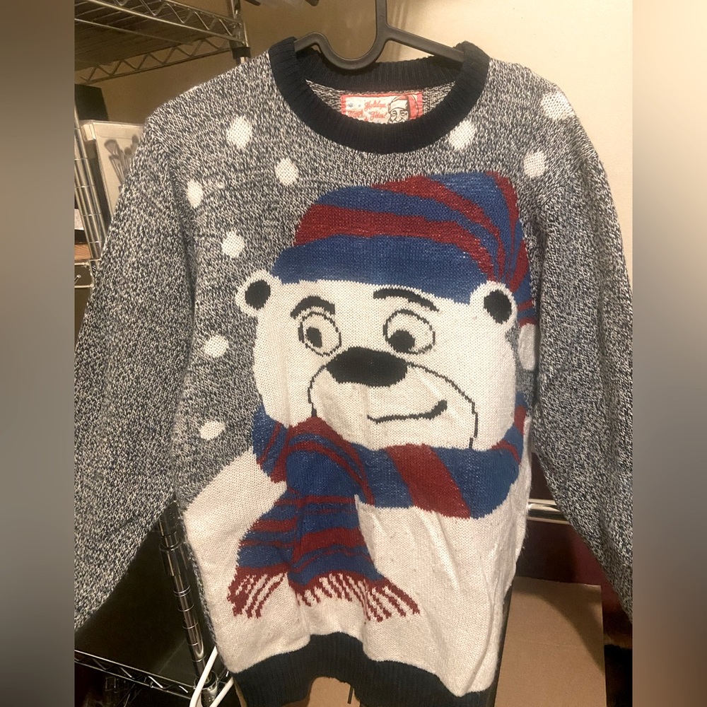 Men’s Small Christmas Sweater Crewneck